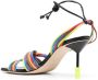 MSGM Sandalen met gedraaid bandje Zwart - Thumbnail 3