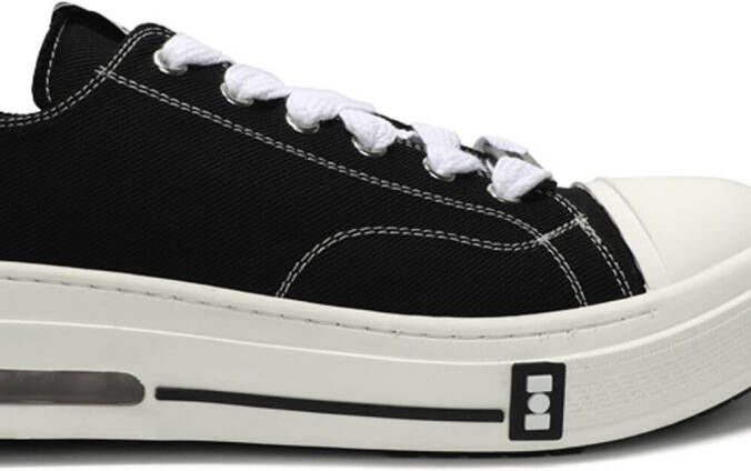 Nahmias Five-O canvas sneakers Zwart