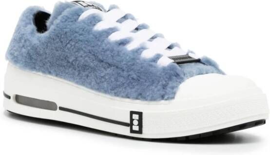 Nahmias Sneakers met logopatch Blauw