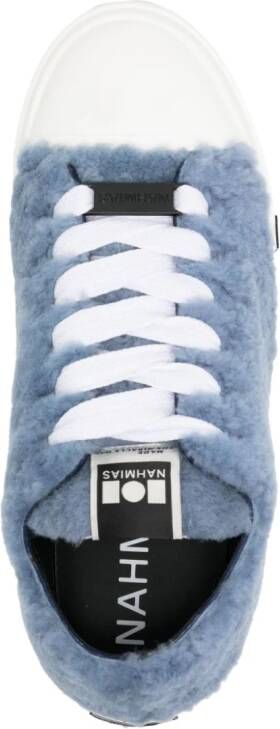 Nahmias Sneakers met logopatch Blauw