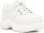 NAKED WOLFE Sporty sneakers met plateauzool Wit - Thumbnail 2