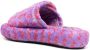 Natasha Zinko Angry slippers met klittenband Roze - Thumbnail 3