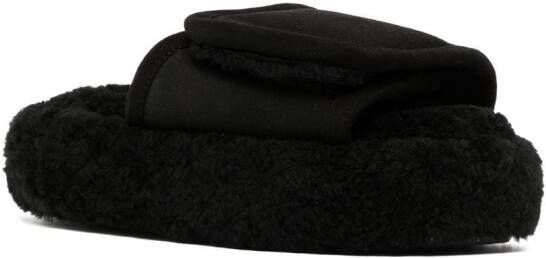 Natasha Zinko Chunky slippers Zwart