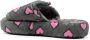 Natasha Zinko Slippers met hartprint Grijs - Thumbnail 3