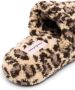 Natasha Zinko Slippers met luipaardprint Beige - Thumbnail 2