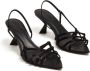 Nensi Dojaka Leren slingback sandalen Zwart - Thumbnail 2