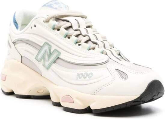 New Balance 1000 leren sneakers Beige