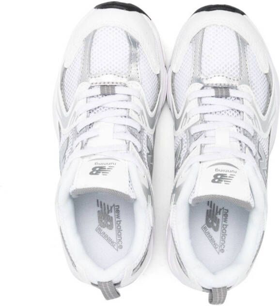 New Balance Kids 550 sneakers met klittenband Wit - Foto 3