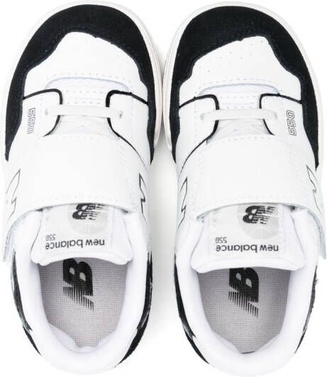 New Balance Kids 550 sneakers met klittenband Wit