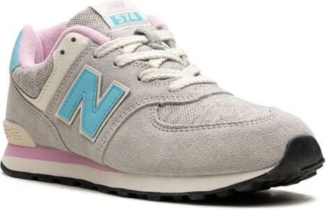 New Balance "574 Brighton Grey Summer Aqua sneakers" Grijs