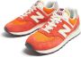 New Balance 574 sneakers met colourblocking Oranje - Thumbnail 38