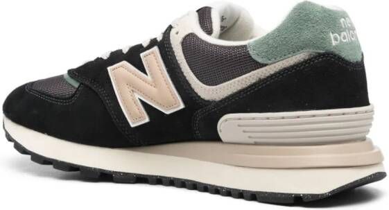 New Balance 574 suède sneakers Zwart