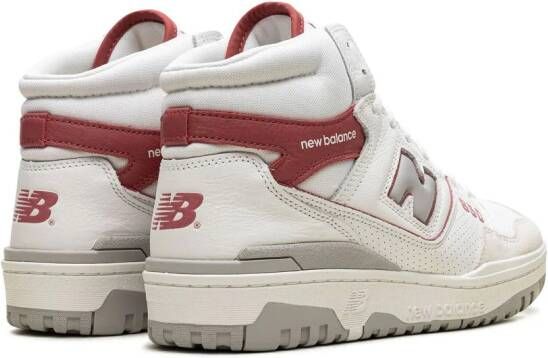 New Balance 650 high-top sneakers Wit