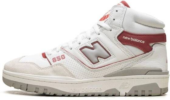 New Balance 650 high-top sneakers Wit