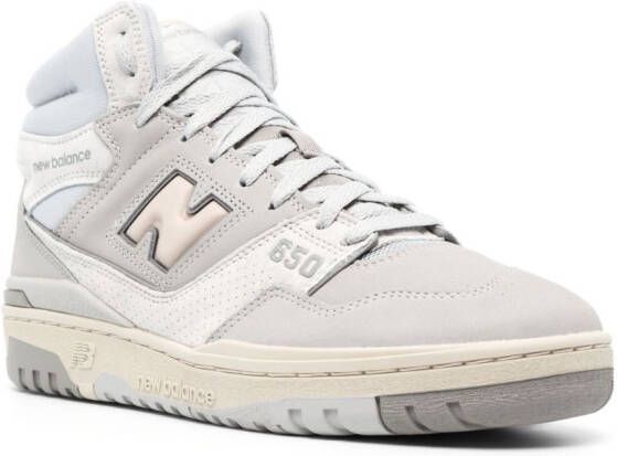 New Balance 650 high-top sneakers Grijs