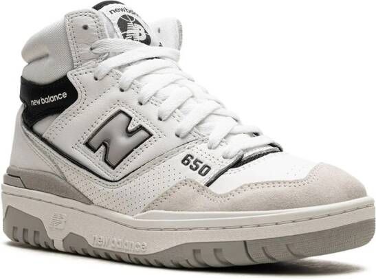 New Balance 650 high-top sneakers Wit