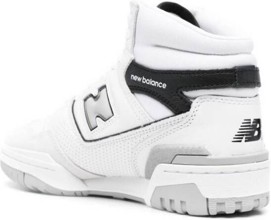 New Balance 650 high-top sneakers Wit