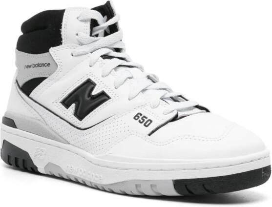 New Balance 650 high-top sneakers Wit