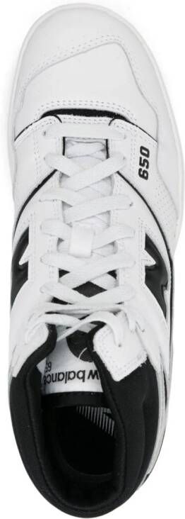 New Balance 650 high-top sneakers Wit