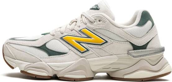 New Balance 9060 "White Green" sneakers Beige