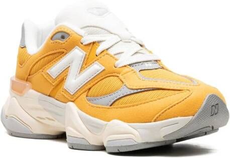 New Balance Kids 9060 "Yellow Beige" sneakers Geel