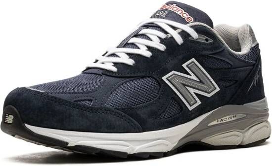 New Balance 990V3 low-top sneakers Blauw