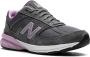 New Balance "990v5 MiUSA Lead Dark Violet Glow sneakers " Grijs - Thumbnail 2