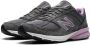 New Balance "990v5 MiUSA Lead Dark Violet Glow sneakers " Grijs - Thumbnail 4