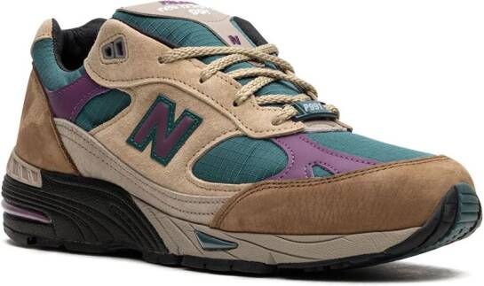 New Balance 991 "Palace Teal" sneakers Beige