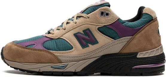 New Balance 991 "Palace Teal" sneakers Beige