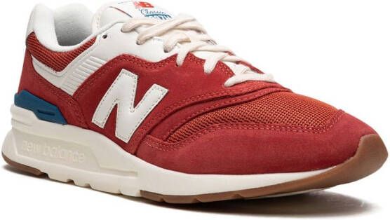 New Balance "997 Team Red White Blue low-top sneakers" Rood