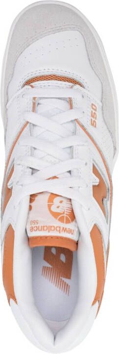 New Balance BB550 low-top sneakers Wit