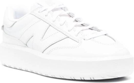 New Balance CT302 leren sneakers Wit