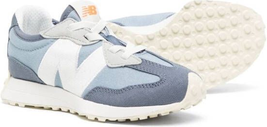 New Balance Kids 327 Bungee low-top sneakers Blauw