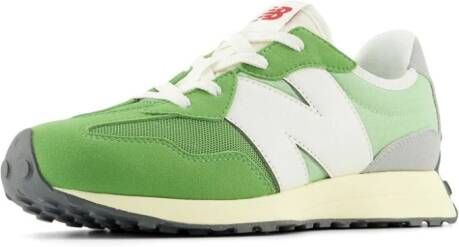 New Balance Kids 327 sneakers met suède vlak Groen