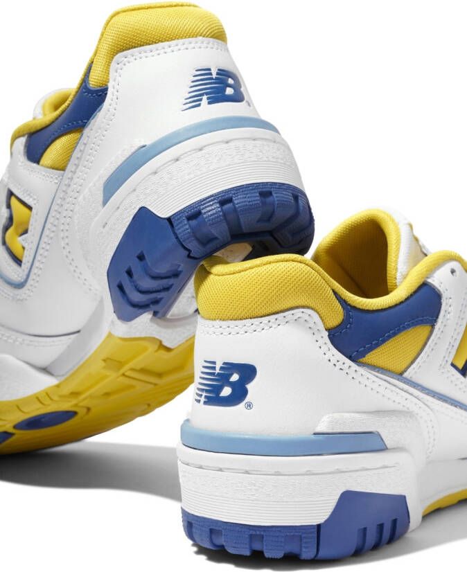 New Balance Kids Sneakers met logo-reliëf Wit