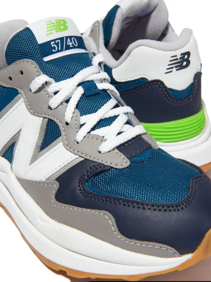 New Balance Kids Sneakers met vlakken Blauw