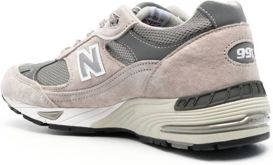 New Balance Sneakers met logopatch Grijs