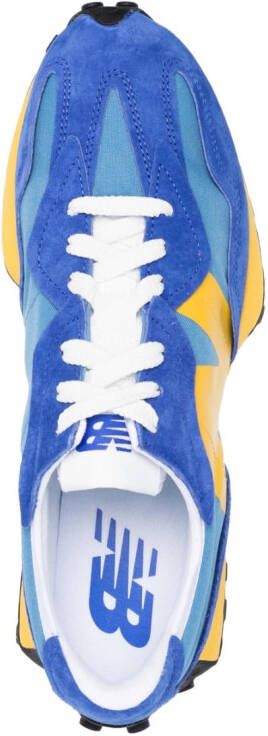 New Balance Sneakers met logoprint Blauw