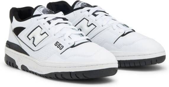 New Balance Sneakers met logo-reliëf Wit