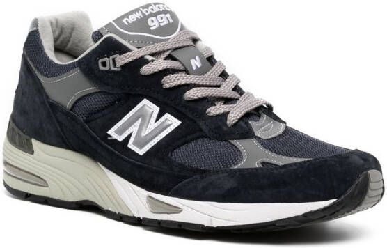 New Balance Sneakers met logopatch Blauw