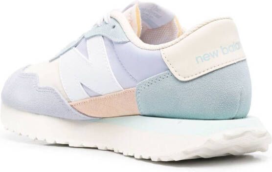 New Balance Sneakers met logopatch Paars