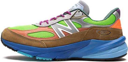 New Balance "x Action Bronson 990 V6 Baklava sneakers" Groen