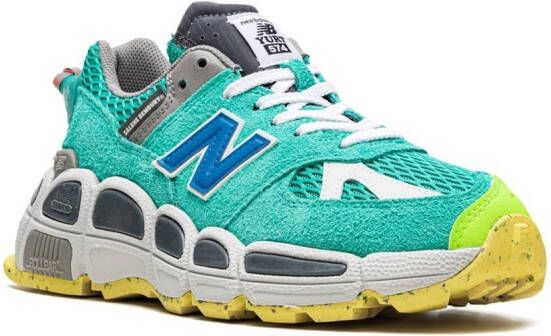 New Balance x Salehe Bembury 574 sneakers Blauw