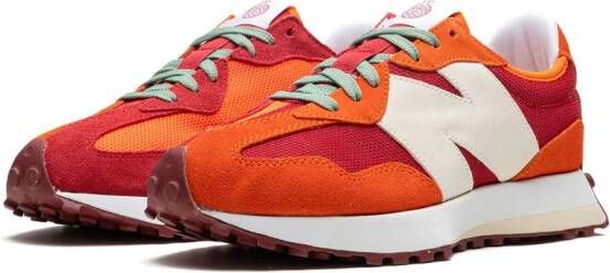 New Balance x Todd Snyder 327 "Farmer's Market Pomegranate" sneakers Oranje