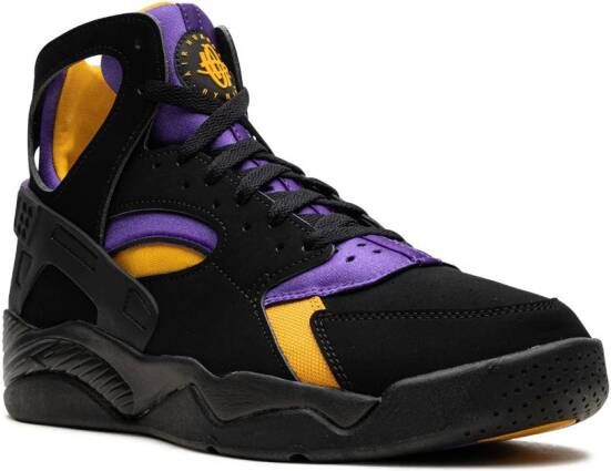 Nike Air Flight Huarache "Lakers Away" sneakers Zwart