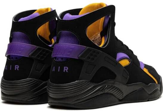 Nike Air Flight Huarache "Lakers Away" sneakers Zwart