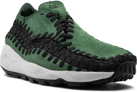 Nike Air Footscape geweven sneakers Groen