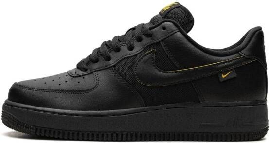 Nike Air Force 1 '07 "Black University Gold" sneakers Zwart