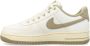 Nike Air Force 1 '07 leren sneakers Beige - Thumbnail 3